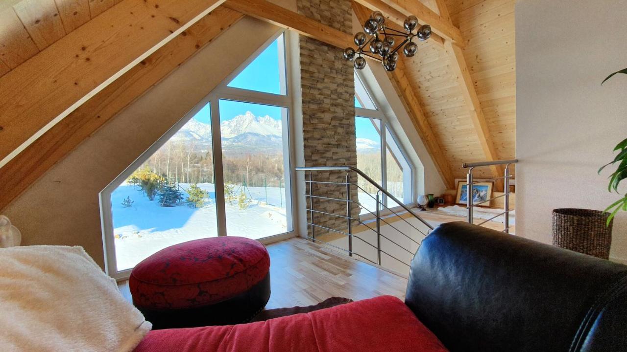 Vila Lesna House With A Garden 2 Minutes From The Center Of The Tatras Nová Lesná Kültér fotó