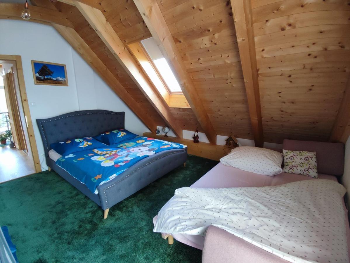 Vila Lesna House With A Garden 2 Minutes From The Center Of The Tatras Nová Lesná Kültér fotó