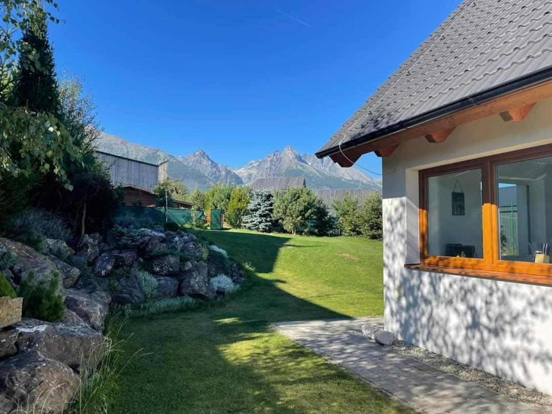 Vila Lesna House With A Garden 2 Minutes From The Center Of The Tatras Nová Lesná Kültér fotó